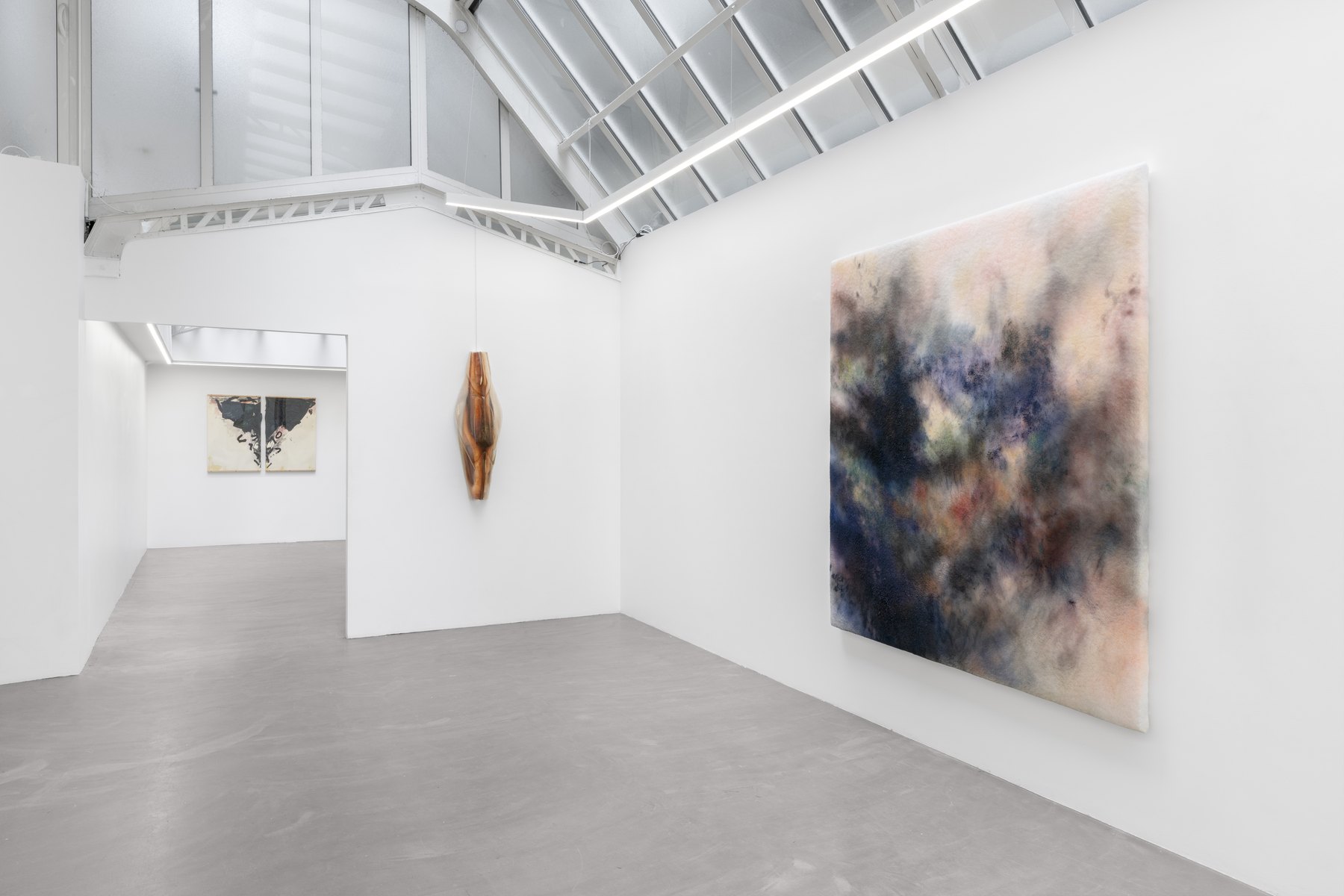 Installation view of Total Articulations, Bremond Capela, Paris, France, 2025